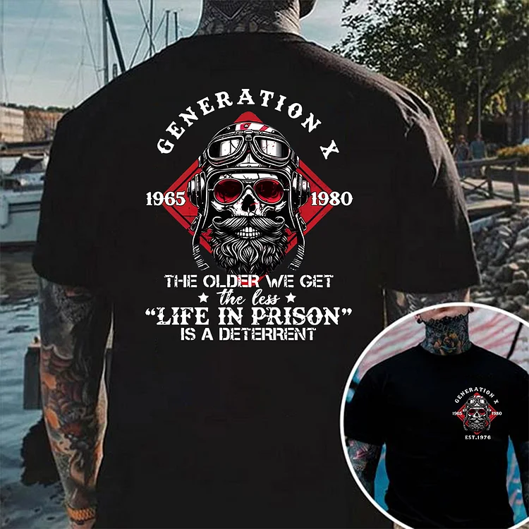 Generation X  Tee, Generation T-shirt 100% Cotton Sweatshirt, Custom Year Of Birth T shirt