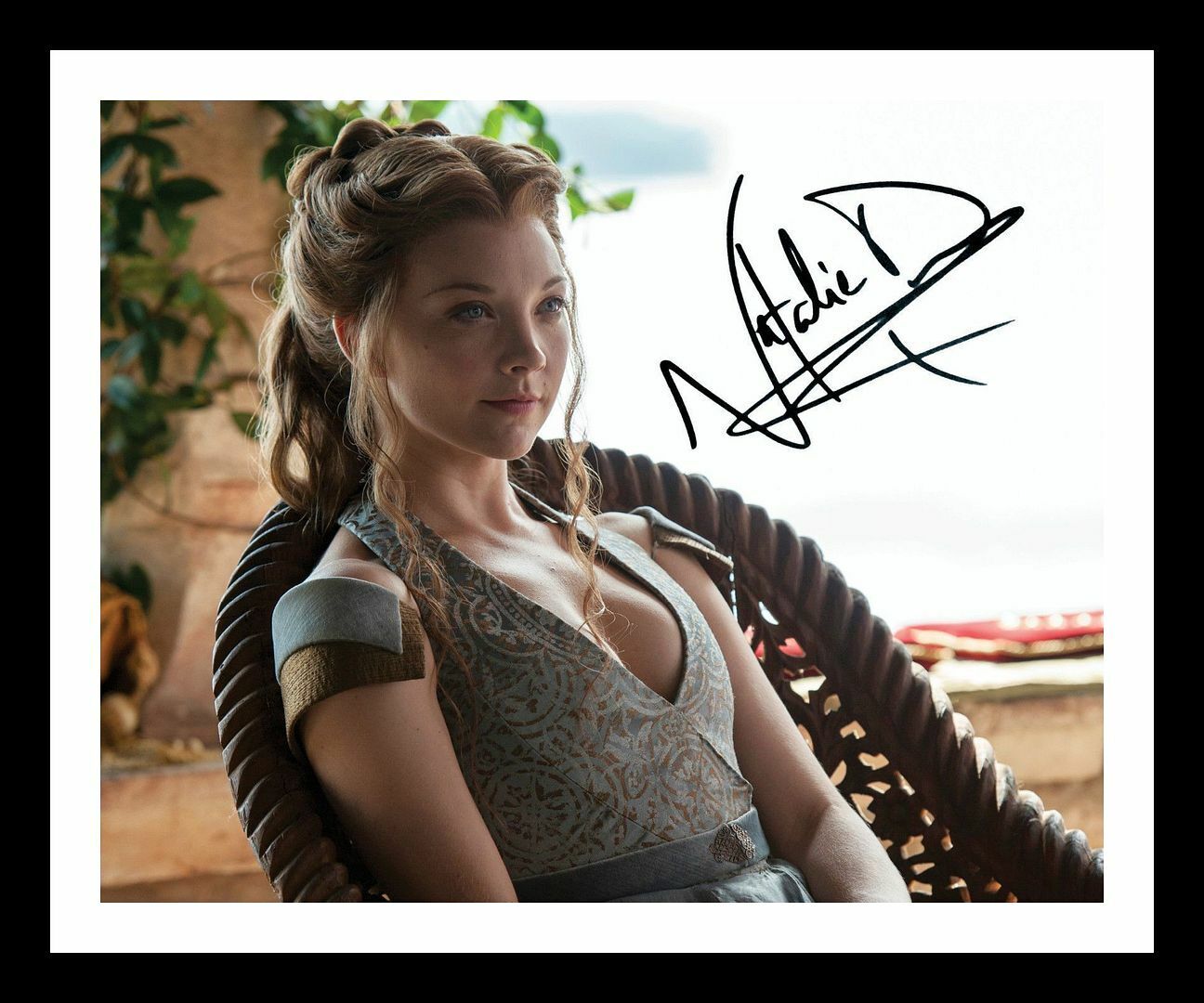 Natalie Dormer - Game Of Thrones Autograph Signed & Framed Photo Poster painting