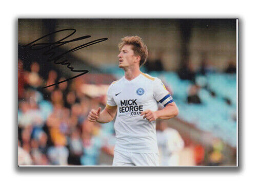 ALEX WOODYARD HAND SIGNED 6X4 Photo Poster painting - PETERBOROUGH - FOOTBALL AUTOGRAPH.