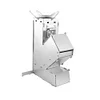 Folding Firewood Stove Stainless Steel BBQ Rocket Stove for Traveling BBQ Picnic