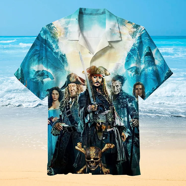 Pirates Of The Caribbean | Unisex Hawaiian Shirt