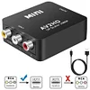 AV to HDMI-compatible Adapter 1080P MINI AV2HDMI-compatible Adapter Video Converter Box for HDTV