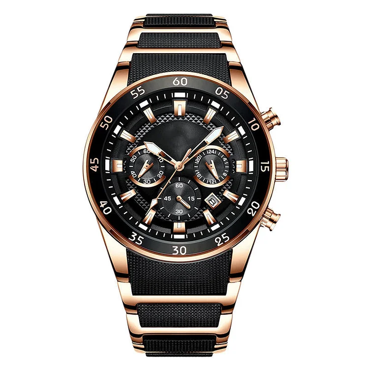 💎Men's Waterproof Multifunctional Quartz Watch