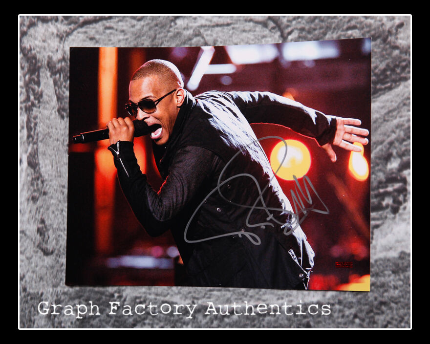 GFA Clifford Tip Harris * RAPPER T.I. * Signed 11x14 Photo Poster painting AD3 COA