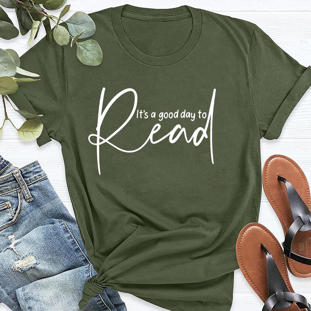 ANB - It's A Good Day To Read Book Lovers Tee-03099