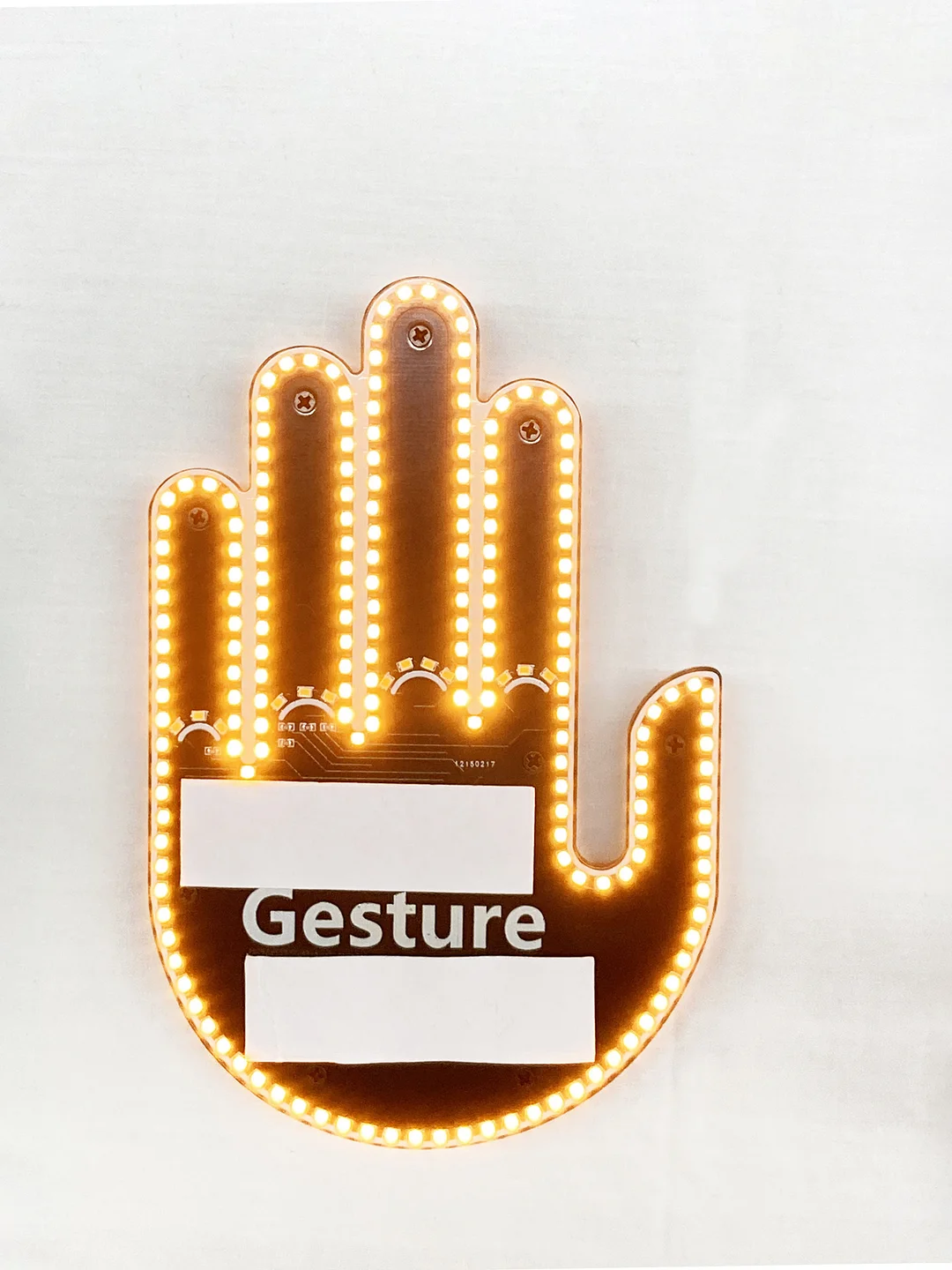 Car finger light gesture light car multi-function warning light