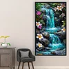 Waterfall - Full Embroidery 3 Strands 11CT Stamped Cross Stitch - 40*70CM - Large Size