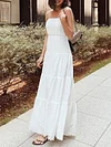 Strapless Off-The-Shoulder Maxi Dress