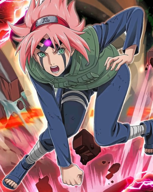

Sakura Haruno Naruto – Paint By Numbers - 40*50CM, 501 Original