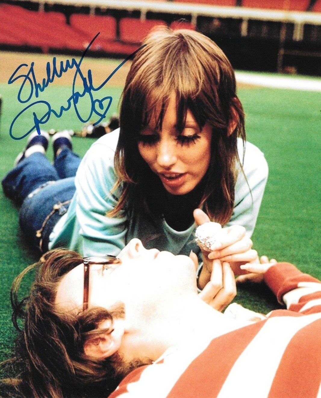* SHELLEY DUVALL * signed 8x10 Photo Poster painting * BREWSTER McCLOUD * COA * 2