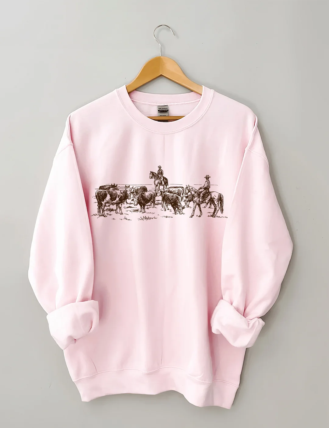 Cowboy Horse Rodeo Sweatshirt