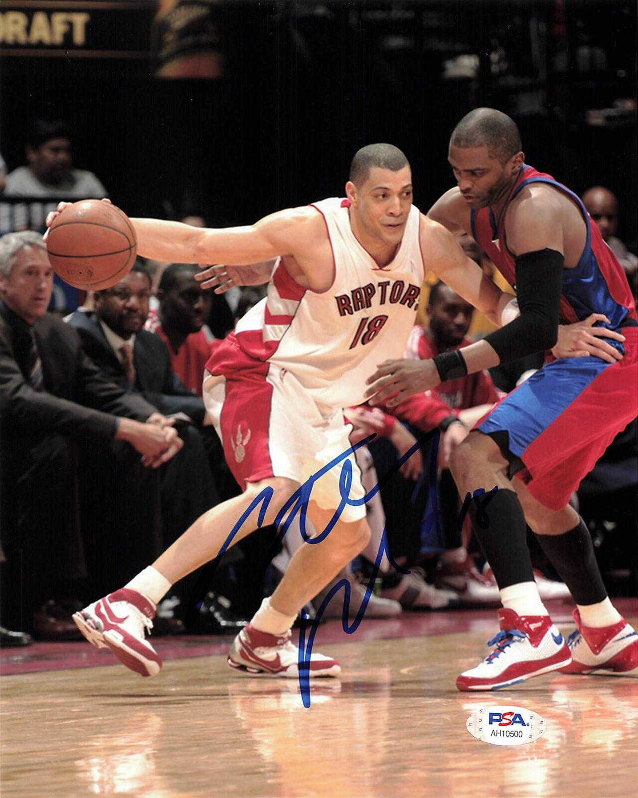 Anthony Parker Signed 8x10 Photo Poster painting PSA/DNA Toronto Raptors Autographed