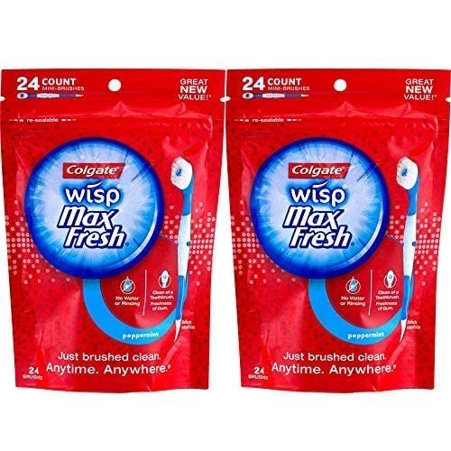 Colgate Disposable Mini Toothbrushes