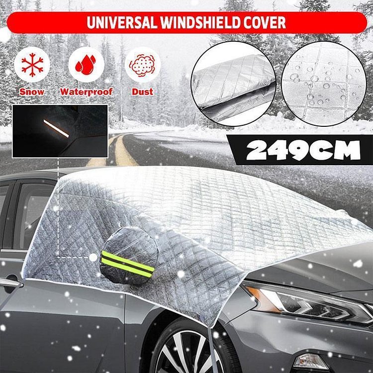 Universal windshield cover