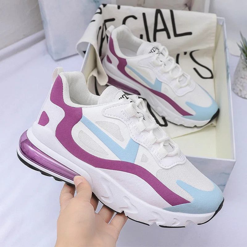 HKXN 2020 Spring New Style Women Shoes Students Daddy Shoes Sports Shoes Breathable Color Matching Women' Sneakers Y2