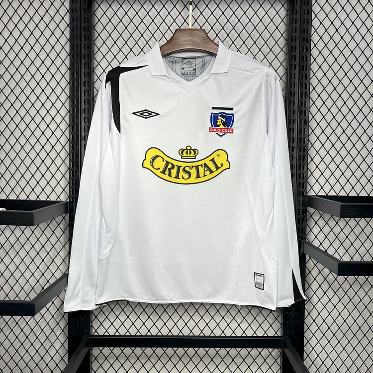 2006-07 Retro Colo-Colo Home Long Sleeve Football Jersey