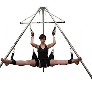 pornhint Pornhint Tetruss Deluxe Bundle: Dungeon Equipment, Bondage Furniture, BDSM Rope Suspension Rig and Sex Swing, Portable 3 in 1! (Mature content)