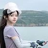 Sun Visor Hat Retractable Brim Mesh Baseball Cap Fishing Hat for Men and Women