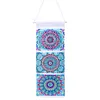 DIY Diamond Painting 3 Pockets Home Organizer Wall Door Hanging Storage Bag Kit