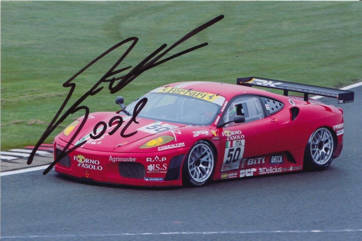 Gianmaria Bruni Hand Signed 6x4 Photo Poster painting - Le Mans Autograph.