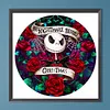 uk.everydayedeals Diamond Painting - Full Round - Rose Skull Jack(40*40cm)