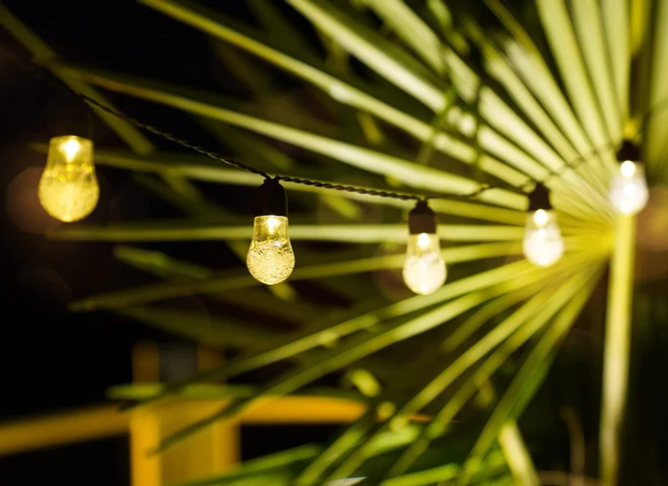 Crystal Solar String Light