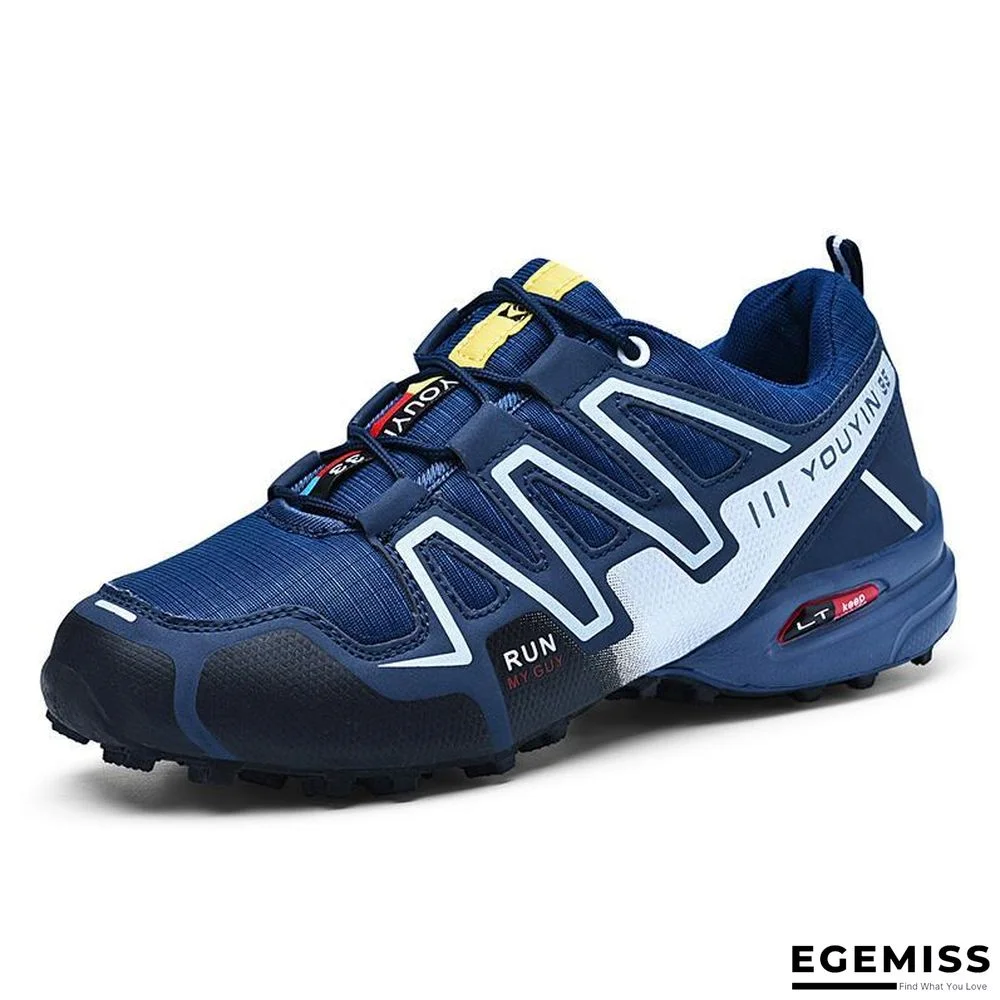 new large size outdoor mountaineering shoes men's shoes breathable shock absorption sports hiki | EGEMISS