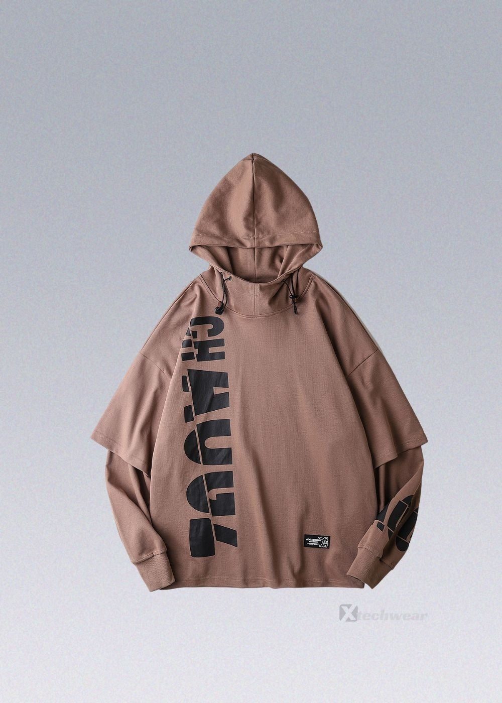 Fake Two Hoodie JIYE HEAVY INDUSTRY techwear-x