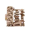 3D Wooden Mechanical Ball Rolling Ladder Model