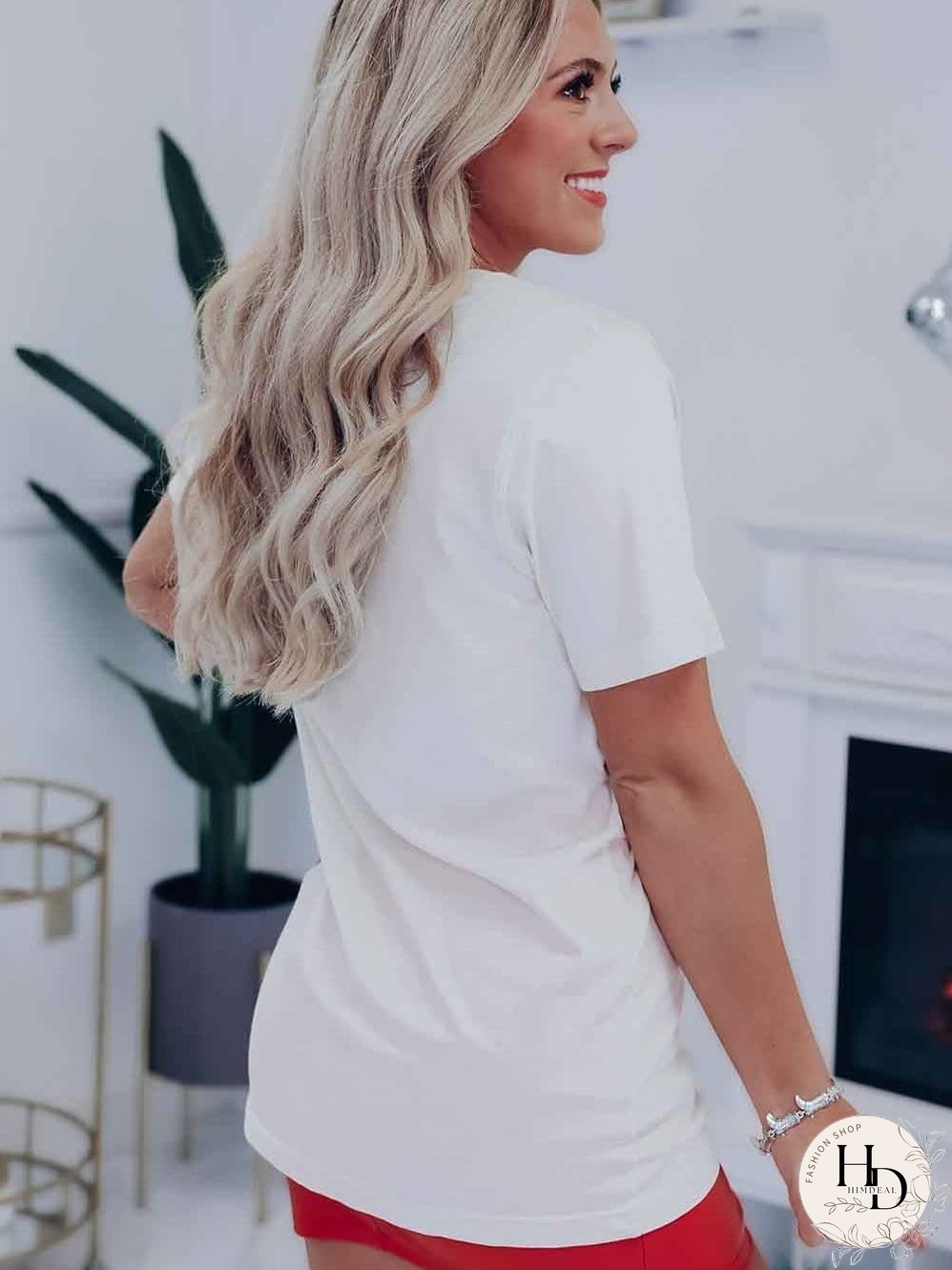 White Tequila Lover's Graphic T Shirt