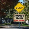 No Body Cares - Metal Tin Signs(8*12Inch/12*16Inch)