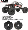 AMK 1/10 Capra Brass Counter Weight Axle Housing Black Coating for Axial Capra RC Crawler 1/10 SCX10 III Capra Unlimited Trail Buggy UTB10 RTR 1.9 4WS Upgrade Part (E- 3-in-1 Capra Brass Part)