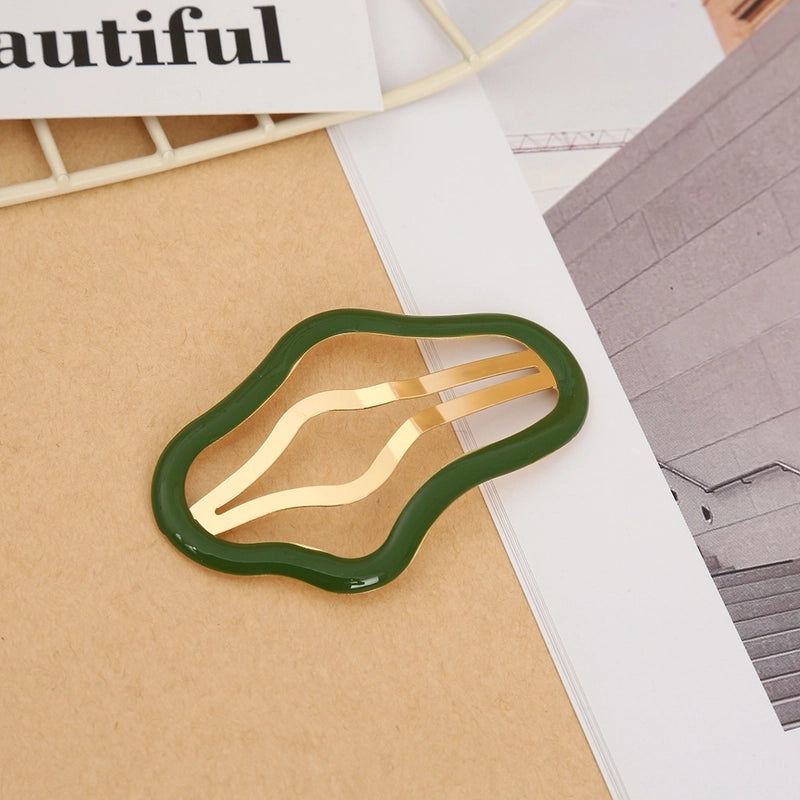 Women’s Minimalist Clouds Alloy Inlay Rhinestones Hair Clip