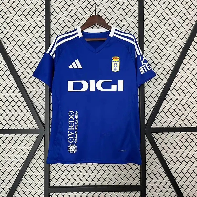 24-25 Real Oviedo Home Football Jersey