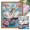 Swan-11CT Stamped Cross Stitch 40*50cm/15.75*19.69in