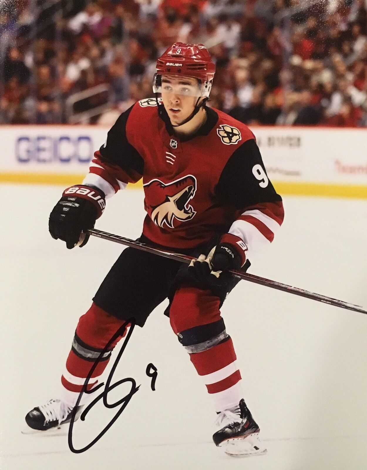 EXACT PROOF! CLAYTON KELLER Signed Autographed 8x10 Photo Poster painting ARIZONA COYOTES