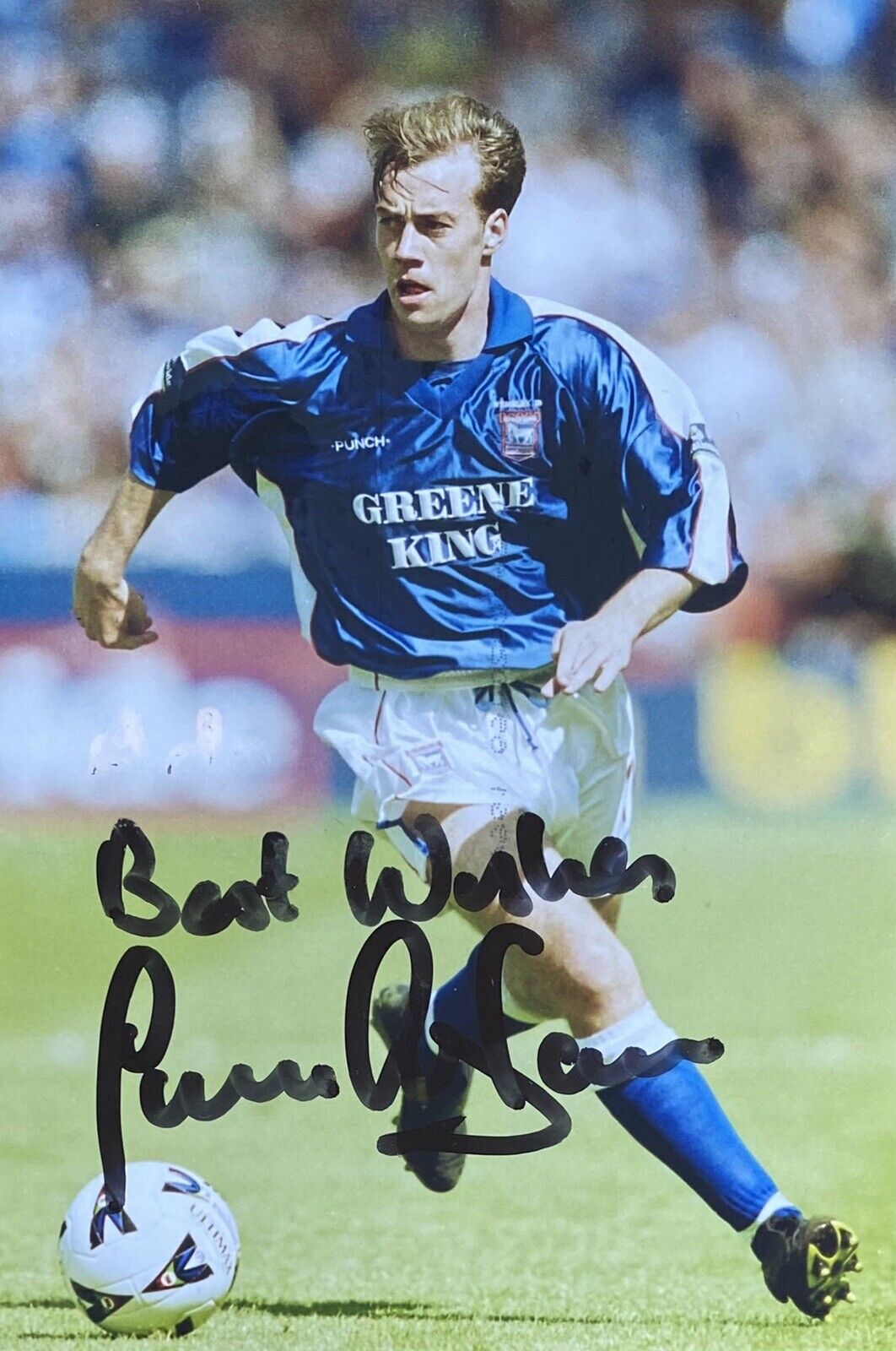 Jamie Clapham Genuine Hand Signed Ipswich Town 6X4 Photo Poster painting