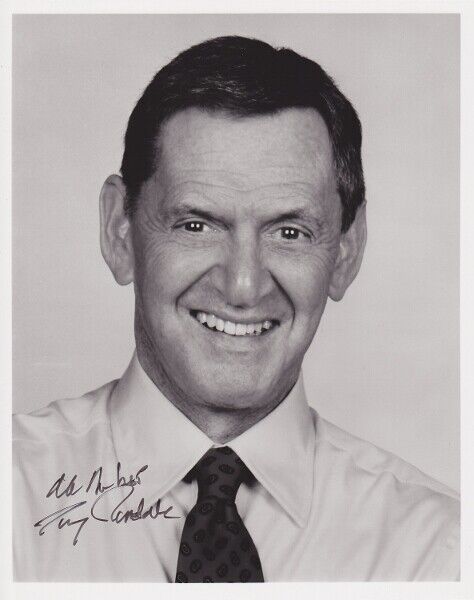 Tony Randall Signed - Autographed The Odd Couple 8x10 inch Photo Poster painting - Deceased 2004