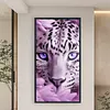 Snow Leopard-11CT Stamped Cross Stitch 40*70cm/15.75*27.56in (Big Size)