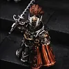 Crimson Templar Statue Desktop Decoration Crafts Collectible