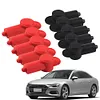 10 Pack Car Battery Pile Head Protective Caps Silicone R End Terminal Covers