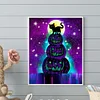 Diamond Painting-DIY Full Round Drill Jack O Lantern Black Cat(40x50cm)