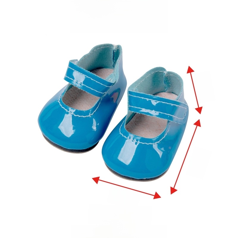 43cm Baby Shoes 18 Inch American Girl Shaf Doll Pink Leather Shoes