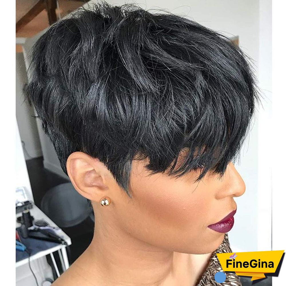 Wig Hot Selling Fashion Chemical Fiber Head Set Female Multicolor Short Hair Set