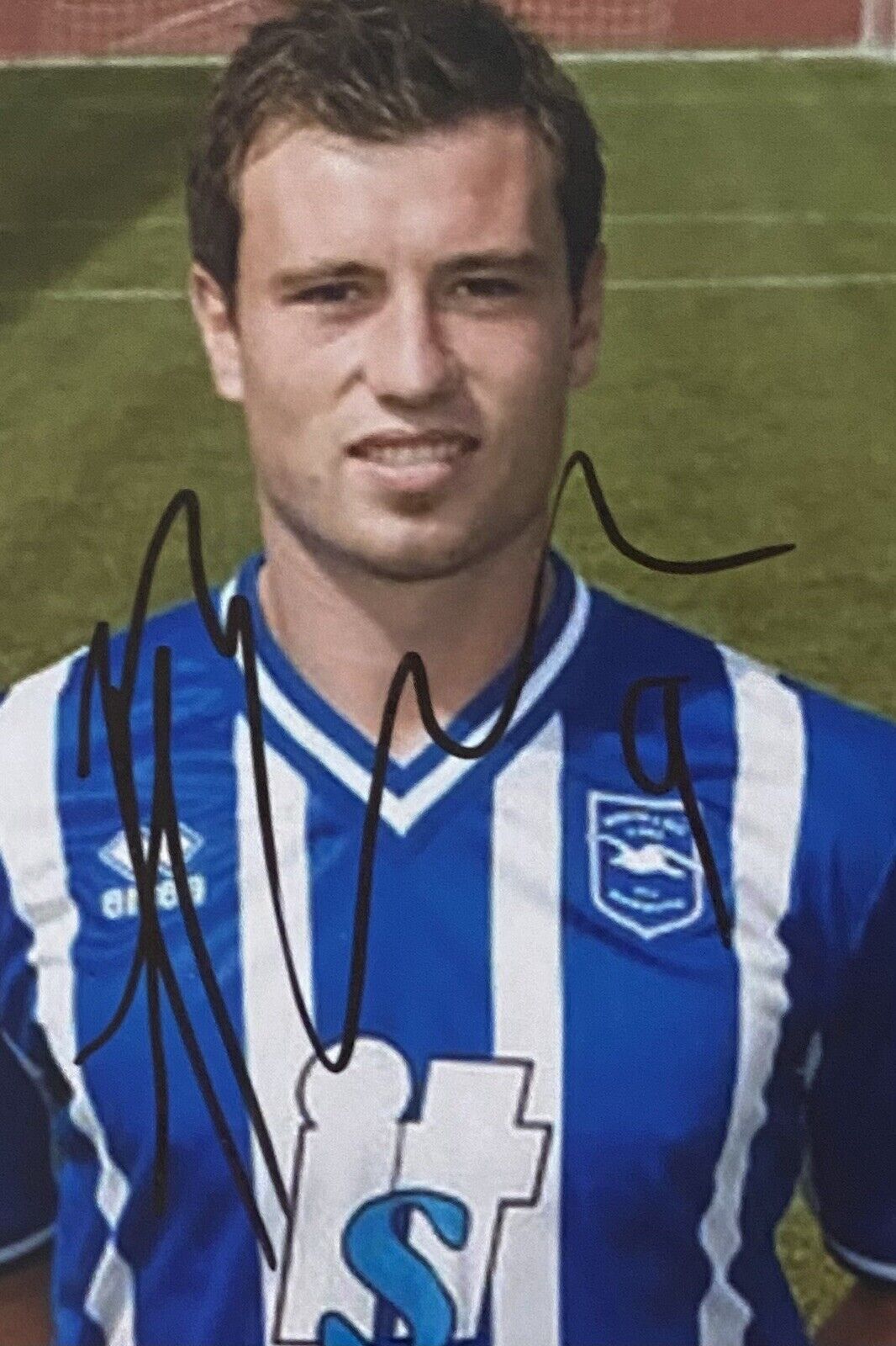 Ashley Barnes Genuine Hand Signed Brighton 6X4 Photo Poster painting