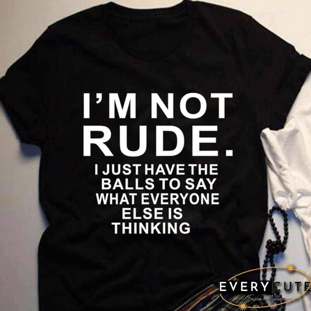 Cool Tee for Women, Loose T Shirt for Girls, Casual Wear