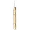 Spring Loaded Drill Punch Tool, Brass Window Punch Tool, Fixed Point and Window Glass Break Automatic Center Punches