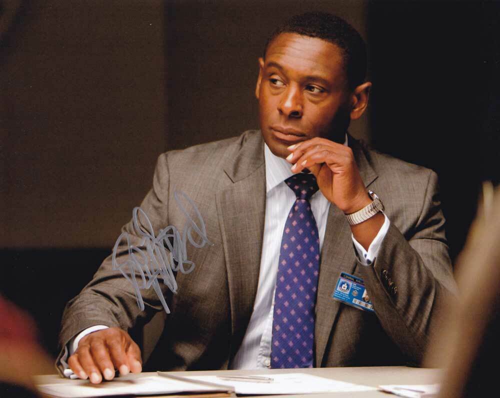 David Harewood In-person AUTHENTIC Autographed Photo Poster painting SHA #17681