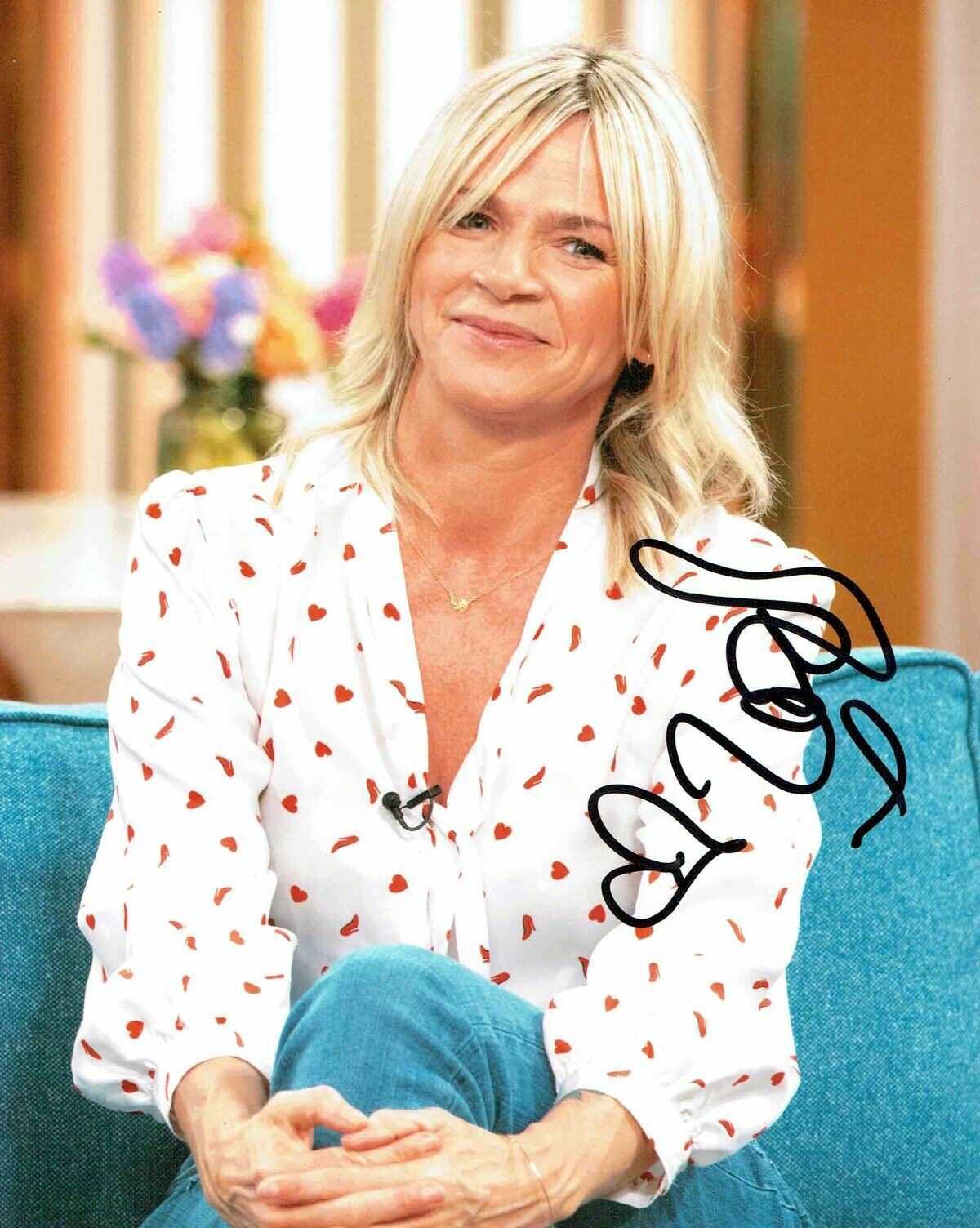 Zoe BALL SIGNED Autograph 10x8 Photo Poster painting 5 AFTAL COA Radio DJ Presenter