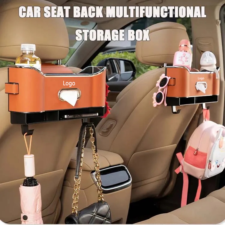 Multifunctional Car Seat Back Storage Box-0102